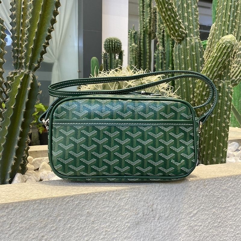 ,, Goyard Goyard Goyard กระเป๋ากล้องของแท้หนังไหล่กระเป๋าขนาดเล็กกล่องกระเป๋าผู้ชายผู้หญิง Messenger