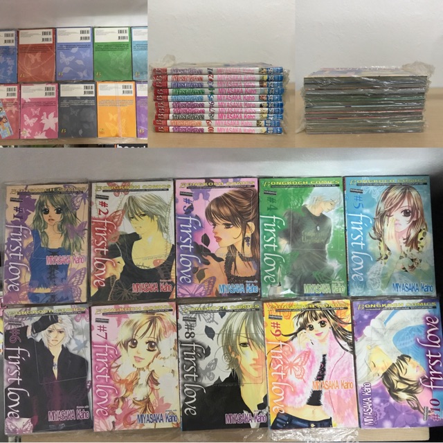 หนังสือการ์ตูนเรื่อง First Love ผลงานของ Miyasaka Kaho