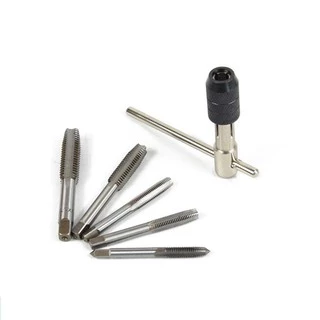 ชุดต๊าบเกลียว ชุดทำเกลียวใน 6 ชิ้น TAP WRENCH SET M6x1.0,M7x1.0,M8x1.25,M10x1.5,M12x1.75