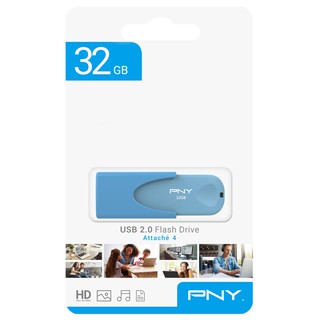 PNY Flash Drives Attache 4 32GB USB2.0 (Color edition)