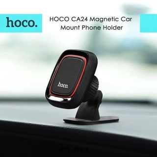 Hoco CA24 Magnetic Car Holder ที่วางโทรศัพท์มือถือในรถยนต์ติดคอนโซลรถ แบบแม่เหล็ก