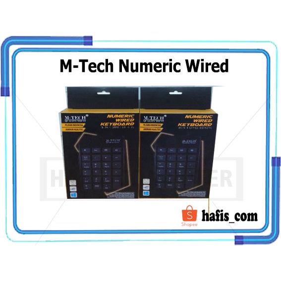 คีย์บอร์ด M-TECH NUMERIC WIRED