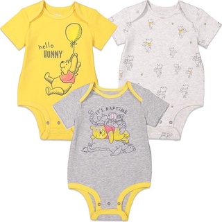 บอดี้สูทลายหมีน่ารัก Size 0-3m,6m,9m,12m,18m,24m