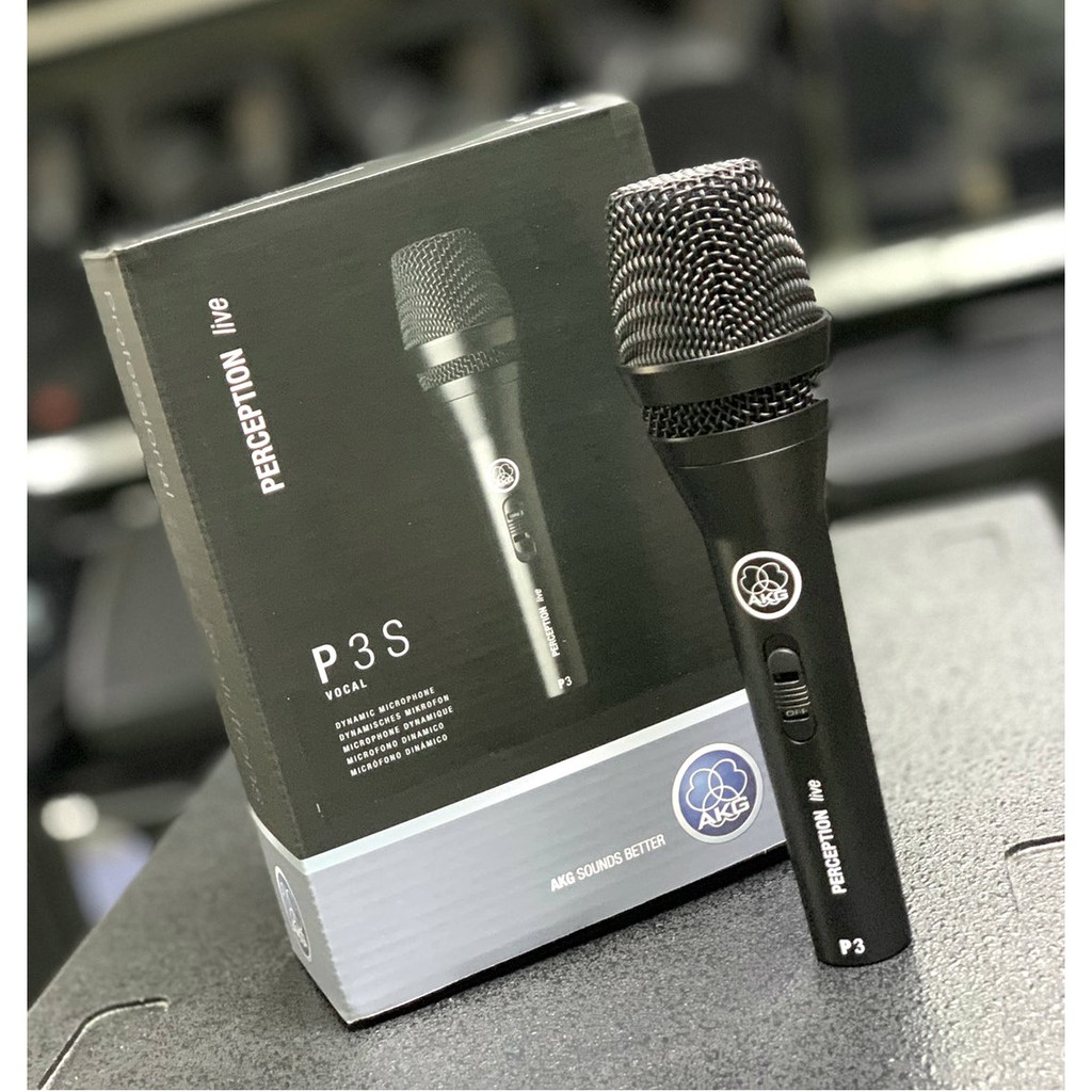 ไมโครโฟน AKG P3S Dynamic Vocal Microphone/SW ของแท้