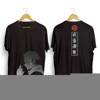 เสื้อยืดลําลอง แขนสั้น พิมพ์ลายกราฟิกอนิเมะ Jujutsu Kaisen - Ryomen Sukuna 3D ทรงหลวม พลัสไซซ์ สําหรับผู้ชาย และผู้หญิง QH3