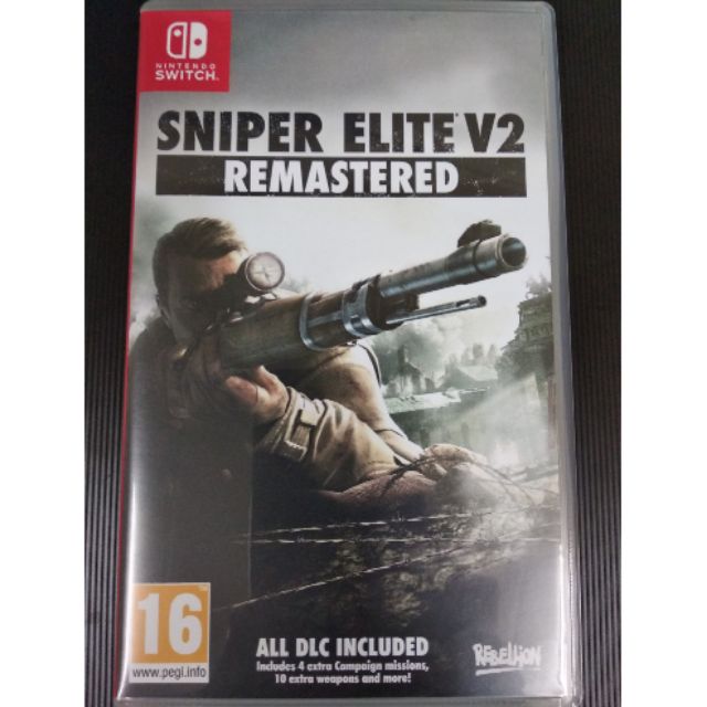 Sniper Elite V2 มือสอง แผ่นเกมส์ Nintendo Switch