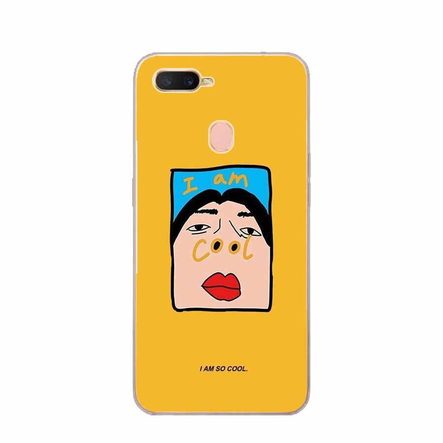 เคสโทรศัพท์ซิลิโคน Tpu แบบนิ่มสําหรับ Oppo F5 F7 F9 F9 Pro #8