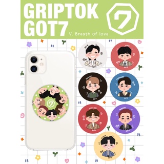 GOT7 RESIN GRIPTOK  🐥V. Breath of love 🐥| ที่ยึดโทรศัพท์ | กริ๊ปต๊อกโทรศัพท์