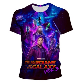 New Guardians of the Galaxy T Shirt Men Women 3D Printed Summer Short Sleeve Cool Streetwear Tops Tee