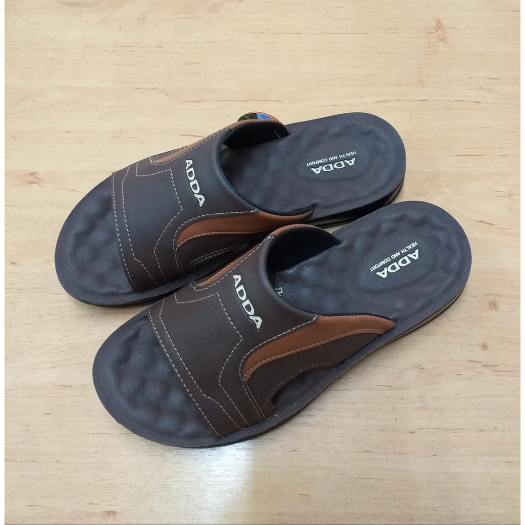 ADDAรุ่นใหม่ล่าสุดมีปุ่มนวดเท้า รุ่น 73802 สีดำ น้ำตาล น้ำตาลอ่อน  เบอร์ 39-45