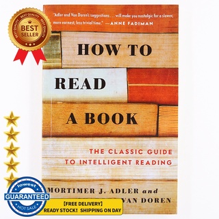 【ขายดี】How To Read A Book Triple Your Reading Speed  หนังสือภาษาอังกฤษ