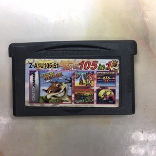 MT3 105 in 1 ชิพเดล Nintendo GBA Gameboy Advance Video Game