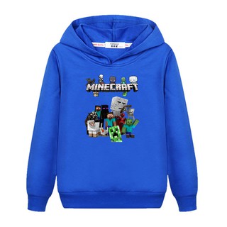 🎅❄เสื้อกันหนาวเด็ก❄🎅Fashion Minecraft kids boys hoodies