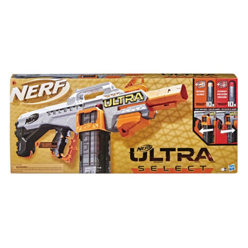 Nerf Ultra Platinum Select Fully Motorized Blaster Gun