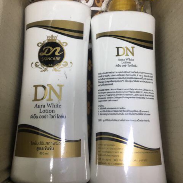 ของแท้📌หัวเชื้อโลชั่น DN ออร่าไวท์ 450ml.