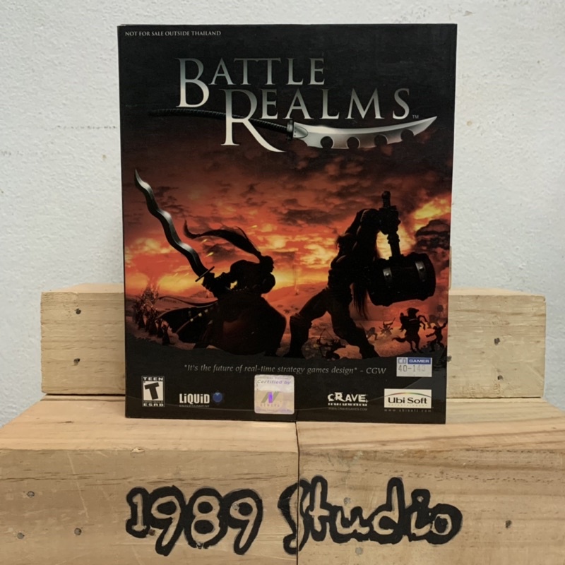 แผ่นเกมส์ Pc ของแท้ มือ 2 Battle Realms