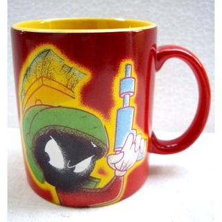 Pladao Ceramic แก้วกาแฟ มัค Marvin the Martian สีแดง oz.