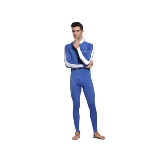 CRESSI 1MM ALL IN ONE WETSUIT - MAN BLUE/WHITE