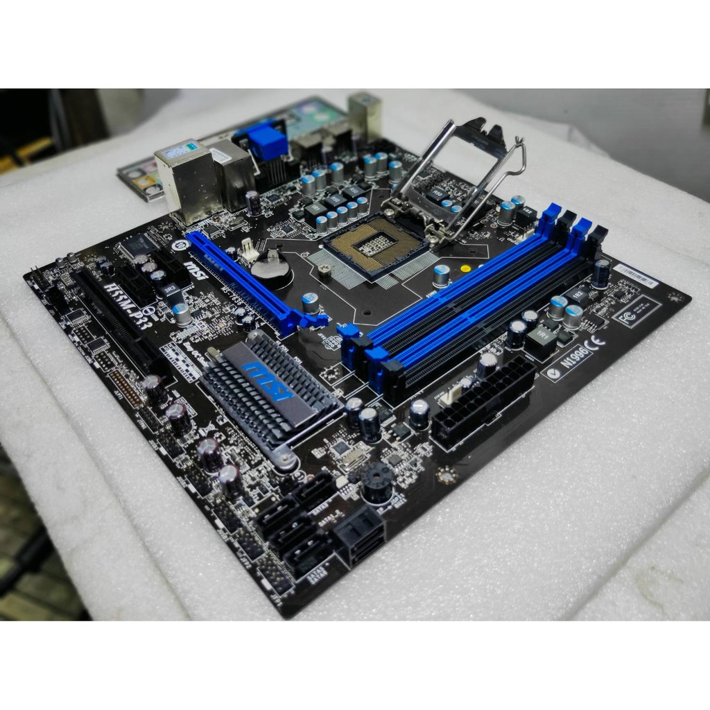 MAINBOARD (เมนบอร์ด) 1156 MSI H55M-P33 micro ATX