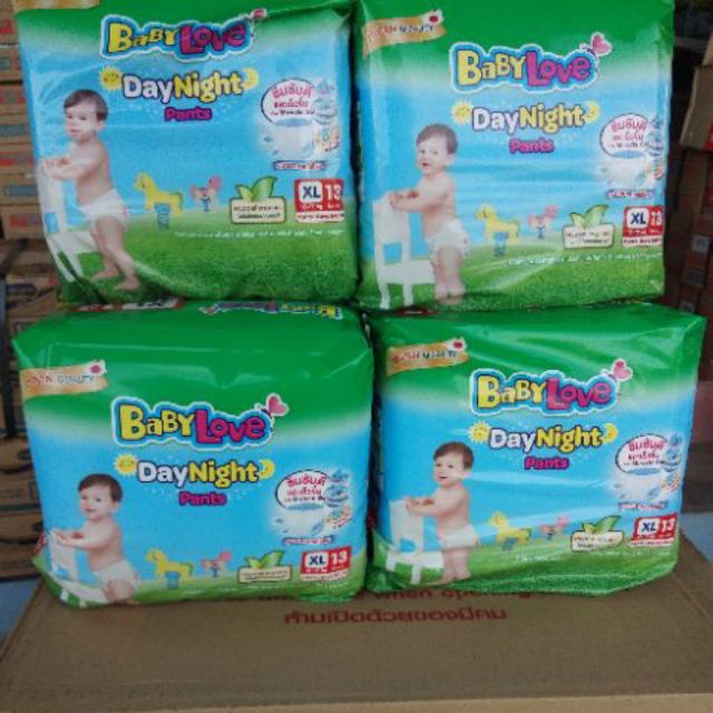 Babylove D&N ขายยกลัง6ห่อSize XL
