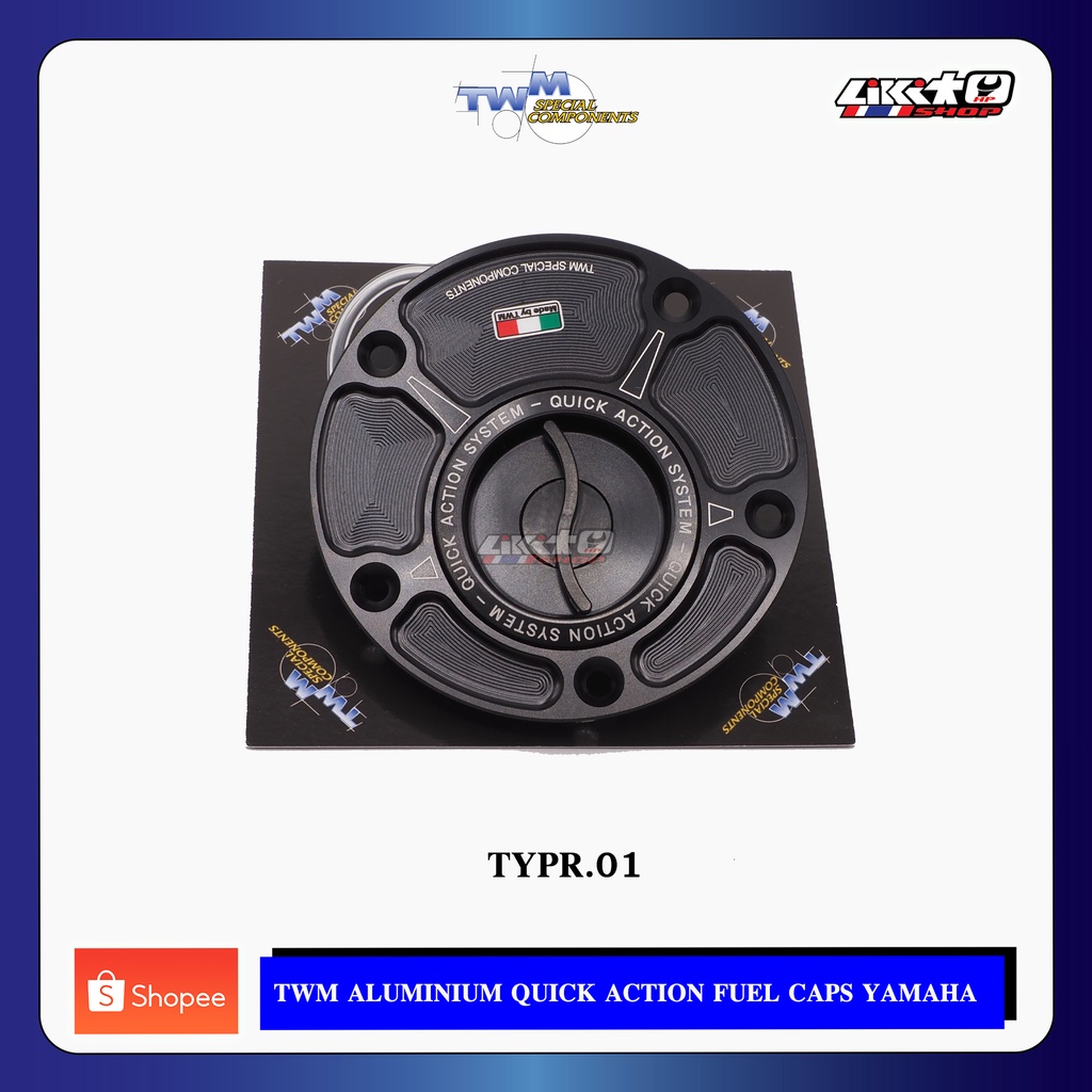 TWM ฝาถังแต่ง YAMAHA  (TYPR.01) - QUICK ACTION FUEL CAP