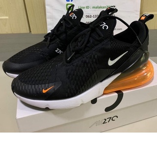 NIKE AIR MAX 270 ของแท้ 100% สีดำส้ม size 11US สภาพเหมือนใหม่