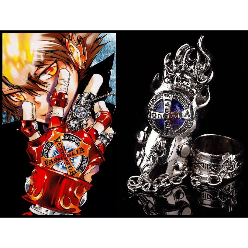 พร้อมส่งในไทย 24 ชม. แหวนวองโกเล่เกียร์ นภา สึนะ โยชิ (Ring of the Vongola Version X) แหวนแห่งนภาเวอ