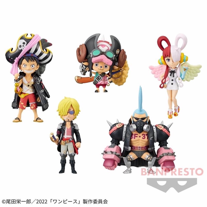 (พร้อมส่ง)Banpresto WCF One Piece Film Red Vol.1 ชุด5กล่อง - td_store31 ...
