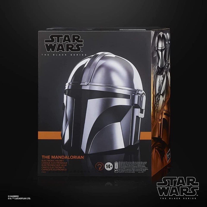 Hasbro Star Wars Black Series Mandalorian Electronic Helmet Shopee