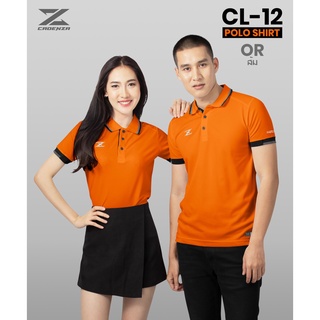 CADENZA CL-12 OR ลิขสิทธิ์แท้100% เสื้อโปโลสปอร์ต เสื้อโปโลผู้ชาย เสื้อโปโลผู้หญิง สีส้ม