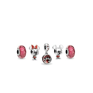 Pandora  silver  disney charm เซ็ท เบบี๋มิกกี้&amp;มินนี่