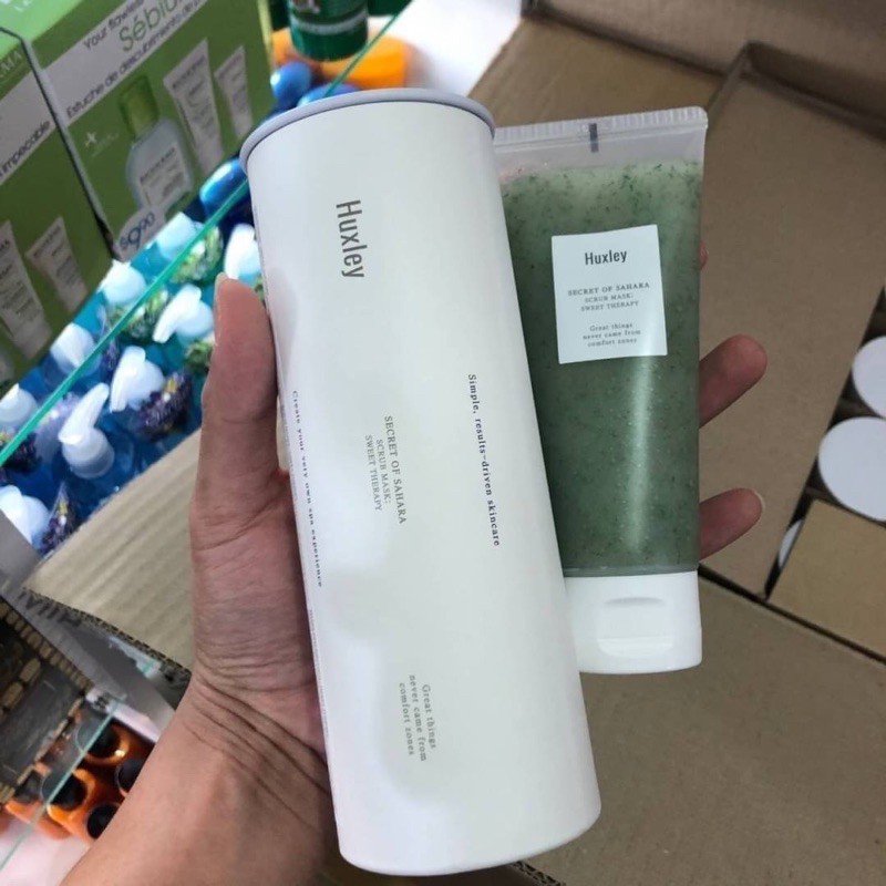Huxley SCRUB MASK ; SWEET THERAPY