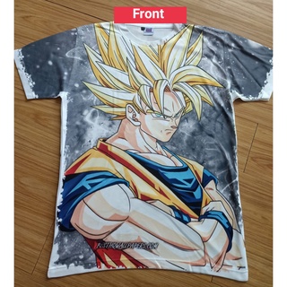 เสื้อยืดลําลอง ลาย Dragon BALL AOP 13 TAG พื้นหลังด้านหน้า DISTRO BANGKOK ขนาดใหญ่ สําหรับผู้ชาย ไซซ์ใหญ่