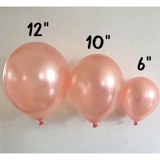 ลูกโป่งเมทัลลิค ลูกโป่งสีมุก ขนาด 6-12นิ้ว เกรดA เนื้อหนาอย่างดี ผลิตในไทย ใช้น้ำยางอย่างดี