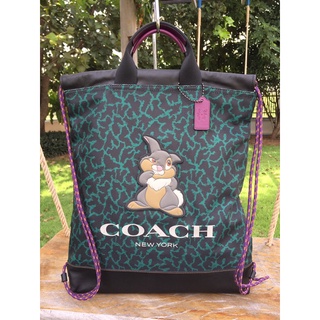 Coach 8990 กระเป๋าเป้หูผูก แท้💯💯