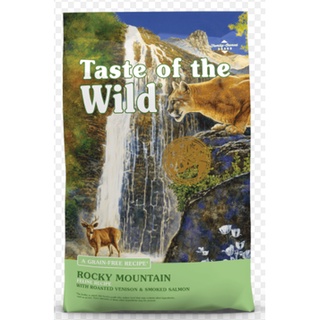 (ส่งฟรี) อาหารแมว Taste of The Wild Cat Food Rocky Mountain Feline Formula ขนาด 14 ปอนด์ (6.35 kg) 614028