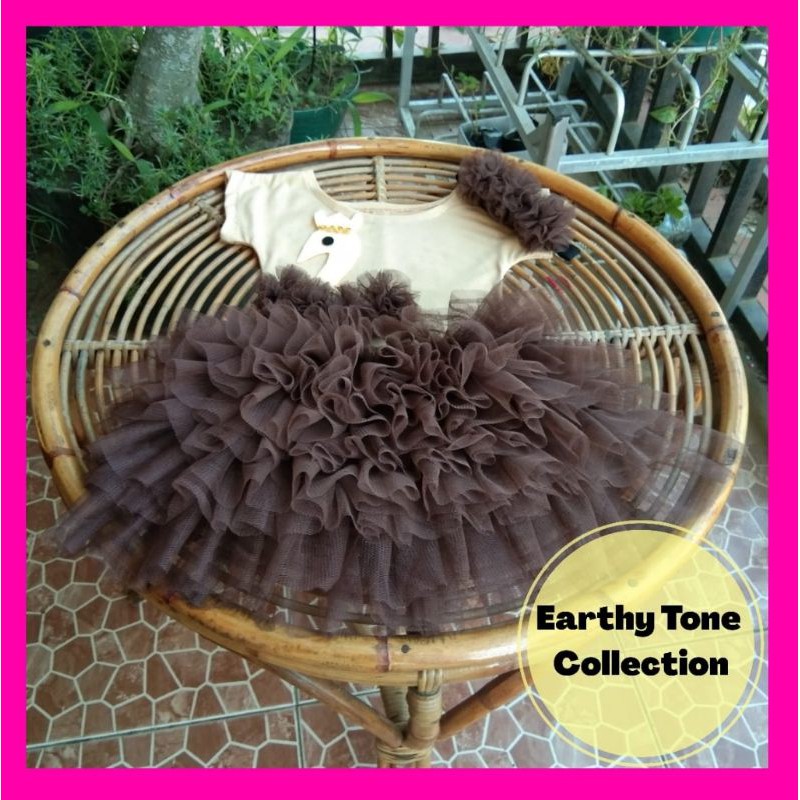 ชุดกระโปรง Goose gothic tutu ฟรีที่คาดผม