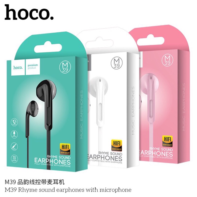 Hoco M39 หูฟังเสียงดี ราคาเบ่า ของแท้100%