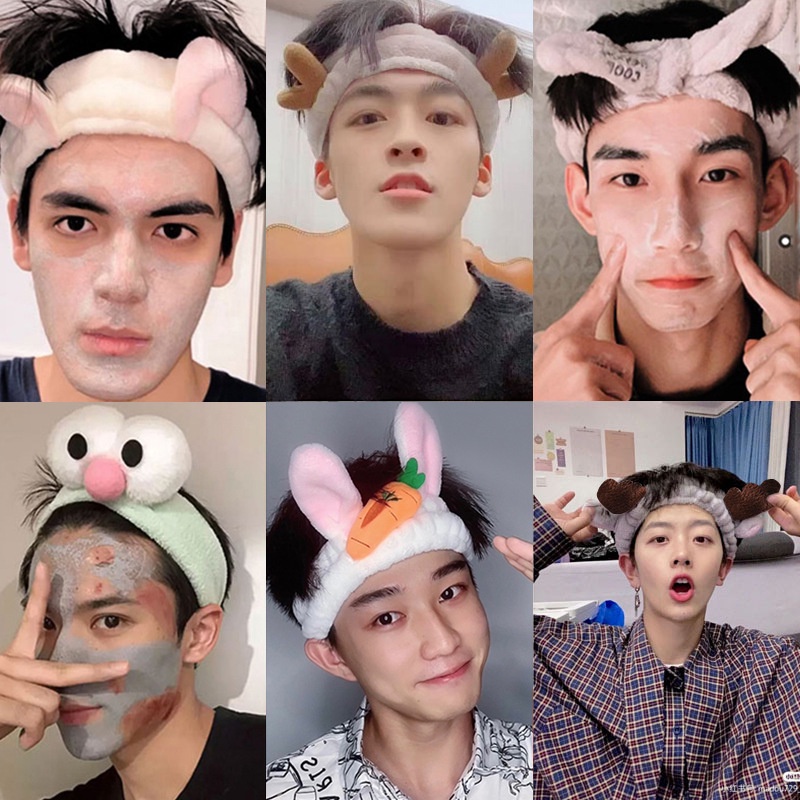 ที่คาดผม Face Wash พิเศษสำหรับเด็กผู้ชาย 2022 ที่คาดผมแบบใหม่ SC5520