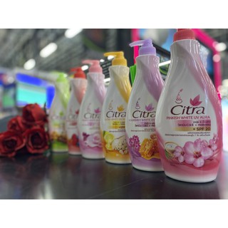 CITRA Aura Gel (400 ml) ซิตร้า ออร่า เจล ผสมกันแดด มี 6 สูตร