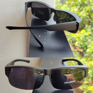 CU2 033 POLARIZED LENS แว่นตากันแดดครอบ แว่นตาครอบ แว่นครอบ