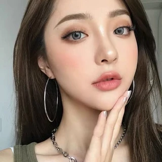 🔥พร้อมส่ง🔥 ต่างหูสายฝอ ต่างหูห่วงใหญ่ ต่างหูห่วงทอง ตุ้มหูห่วง【ไม่ใช่ก้านเงิน】