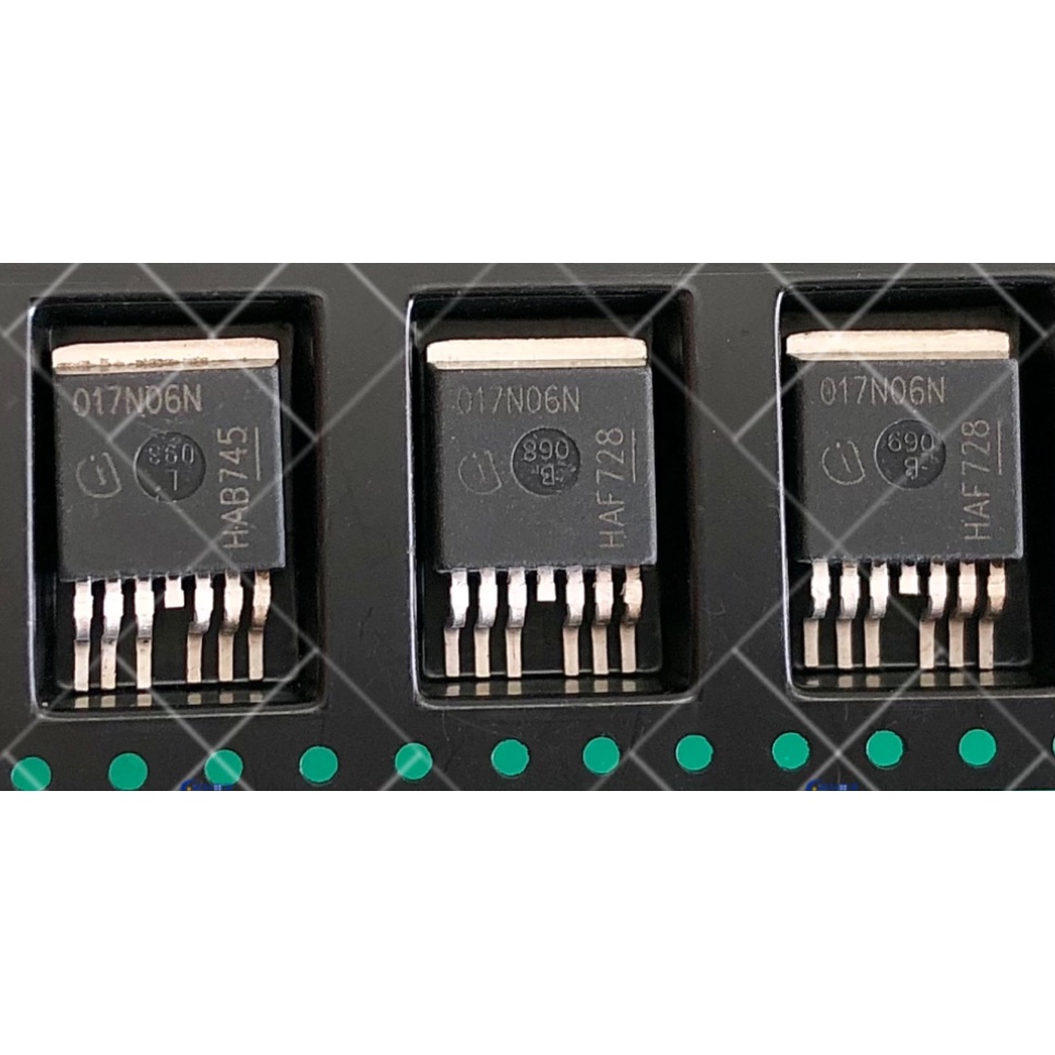 ((5 ชิ้น) 017n06n IPB017N06N3G หลอดผลภาคสนาม TO-263-7 60V 180A