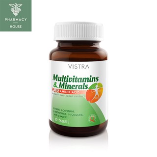 Vistra Multivitamins &amp; Minerals plus amino acid 50 tablets