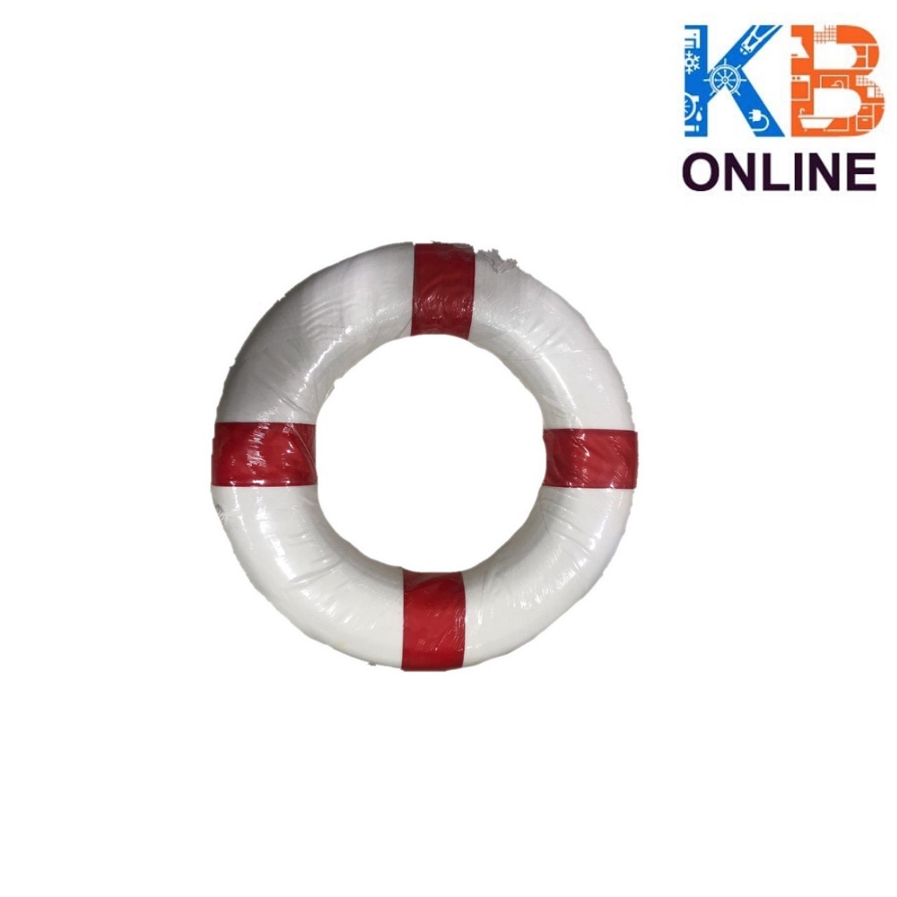 ห่วงโฟมชูชีพมาตรฐาน SOLAS 24" สีขาว/สีแดง  Lifebuoy Ring License 24 "in White / red