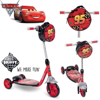 สกู๊ตเตอร์ คาร์ส Disney Pixar Cars 3 Boys’ 3-Wheel Preschool Scooter, by Huffy จาก Huffy ลิขสิทธิ์แท้ USA.