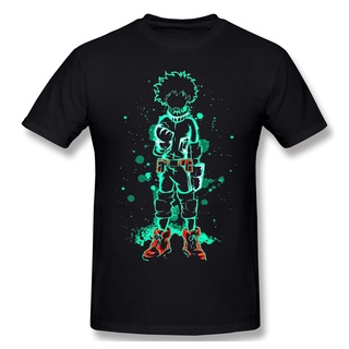 เสื้อยืดสีขาวเสื้อยืด ผ้าฝ้ายแท้ พิมพ์ลาย My Hero Academia Go Beyond Plus Ultra Classic สีดํา สไตล์ฮาราจูกุ สําหรับผู้ชา
