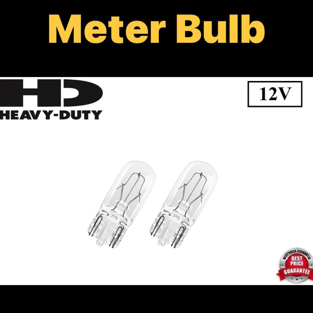 [ 1 ชิ้น ] BULB T10 12V (EX5 METER BULB) // T10 12V10W EX5 WAVE100 WAVE110 WAVE125 WAVEMETER BULB ME