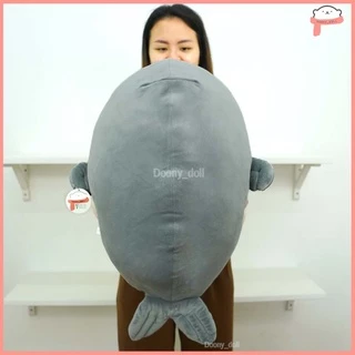 🔥 มี6สี🔥 ตุ๊กตาแมวน้ำอุ๋งๆ 80cm (งานปัก) วิธีวัดดูในวีดีโอจ้า