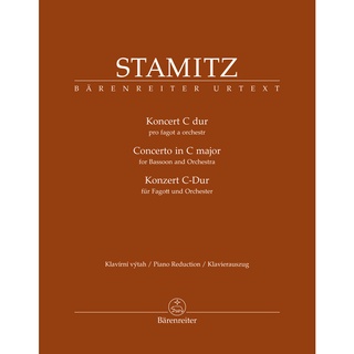 Stamitz, Carl Concerto for Bassoon and Orchestra in C major (BA11563-90)